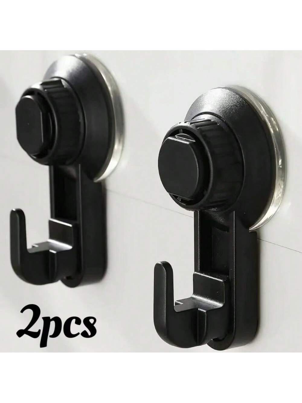 Robe Hook Adhesive - 2Pcs Suction Cup Hooks Strong Self