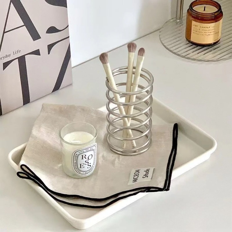 Home Center Bathroom Accessories - Stainless Steel Toothbrush Holder Metal Bathroom