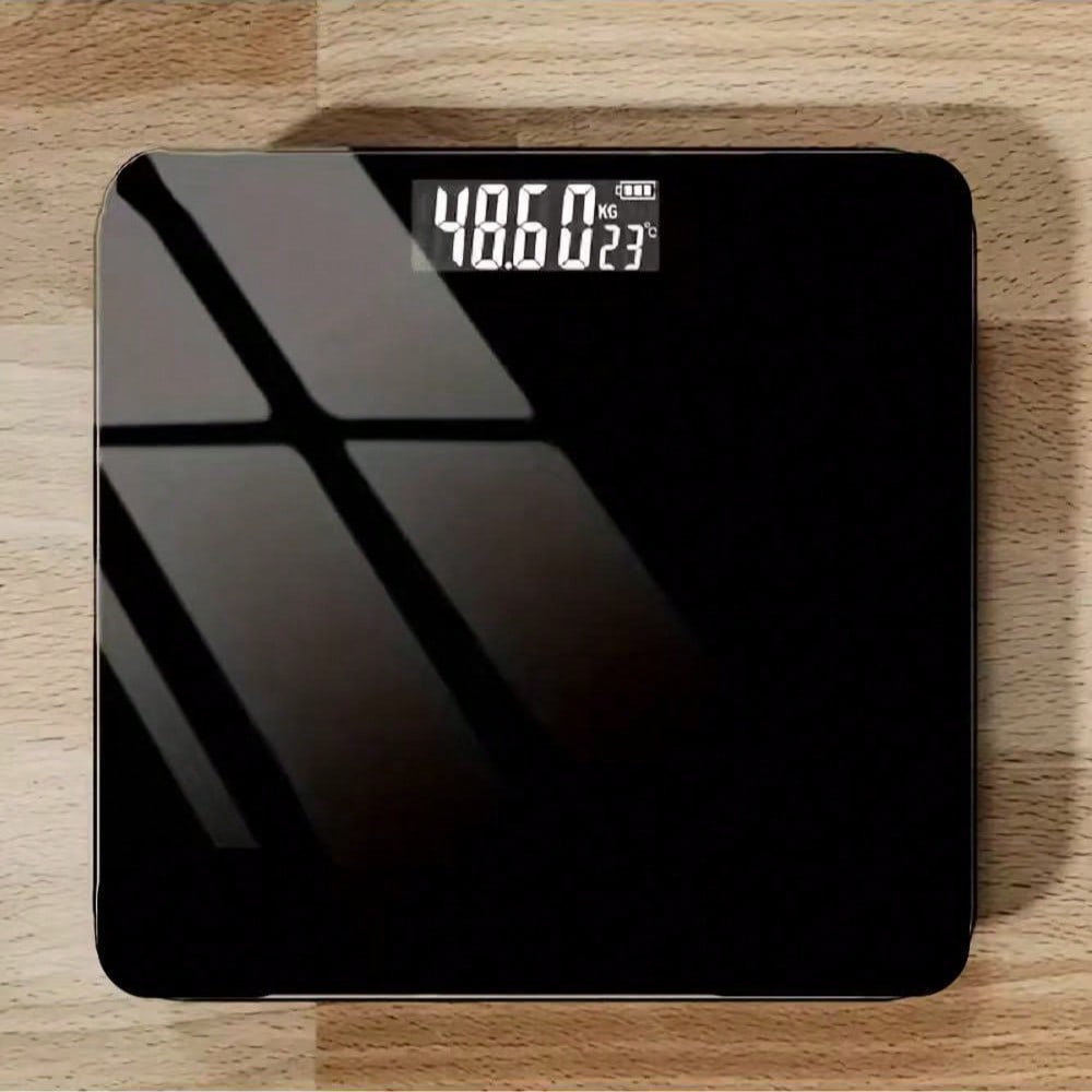 Home Bathroom Scales - 1 Pc Digital Bathroom Scale, Glass