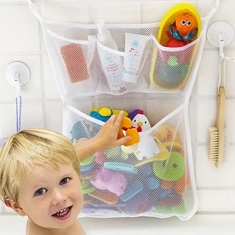 Home Bathroom Organizer - Toy Bag Net Bathroom Organizer Baby