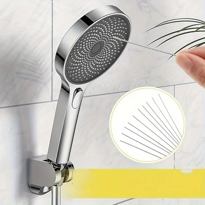 Home Bathroom Cleaning Kit - 10 Stainless Steel Needle Shower Head