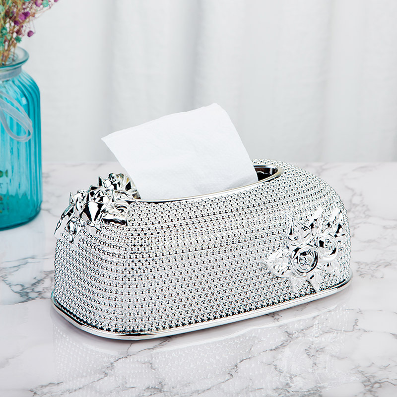 Home Center Bathroom Accessories - European tissue box, home decoration, desktop