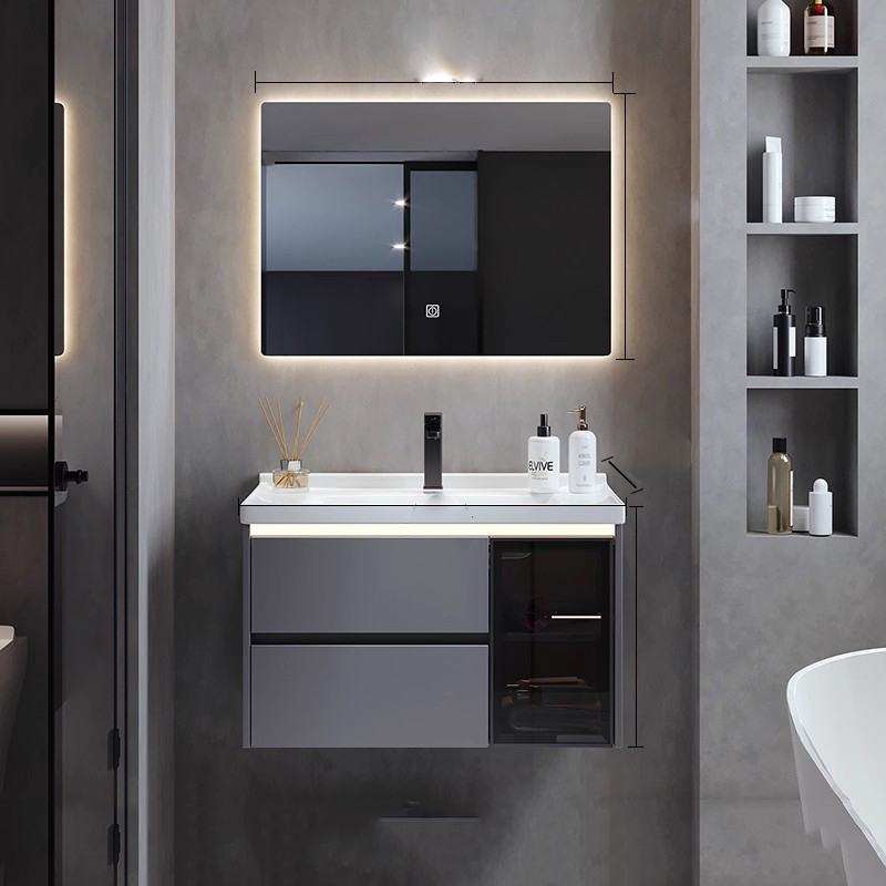Home Bathroom Partition Wall - Partitions Storage Bathroom Cabinet Organizer Mirror