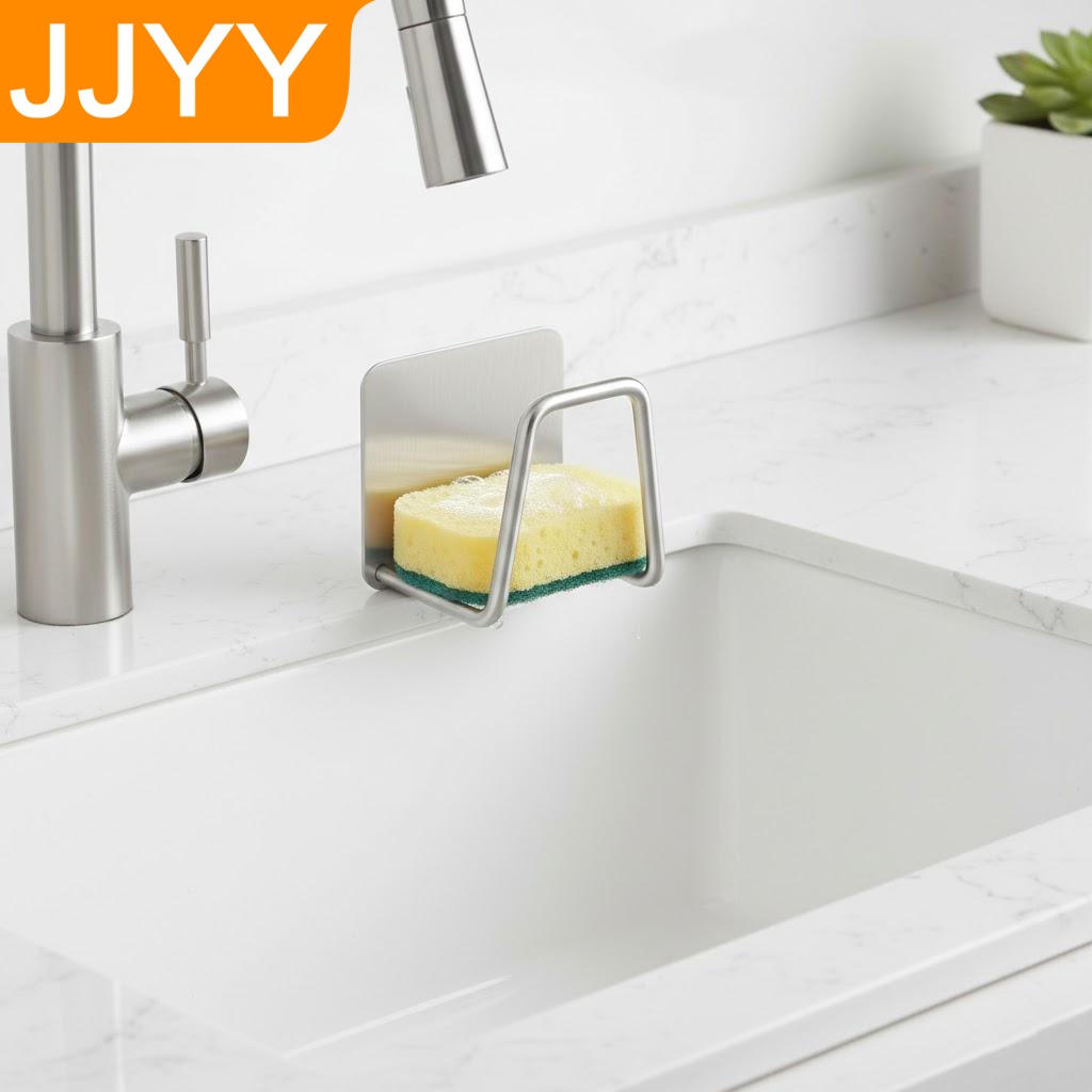 Home Essentials Bathroom Organizer - Kitchen Sponge Holder Drying Rack with