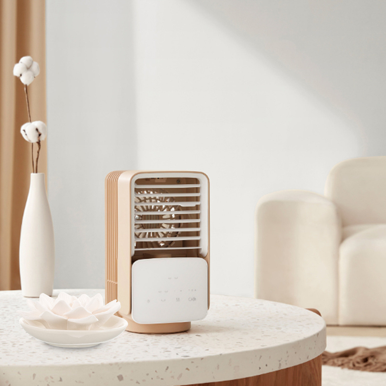 Home Design Bathroom - Stone Diffuser Essential Oil Passive Flower