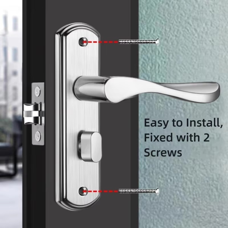 Stainless Steel Keyless Door L - Home Bathroom Fittings ulasan dan harga