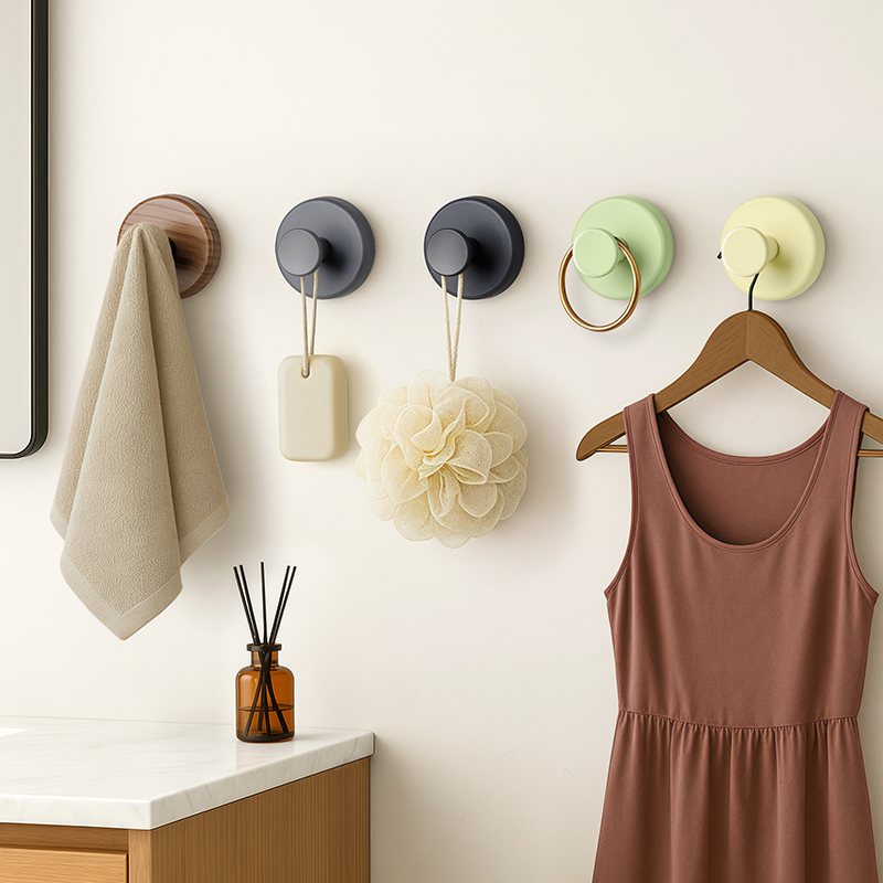 Vacuum Suction Cup Hooks, No P - Robe Hook Adhesive ulasan dan harga