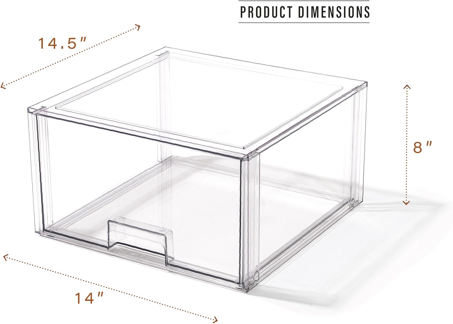 Stackable Clear Storage Drawer - Home Bathroom Images ulasan dan harga