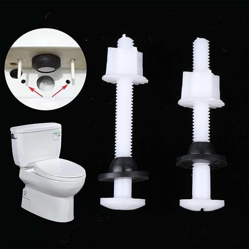 2 Pcs Plastic Toilet Seat Hing - Home Bathroom Fittings ulasan dan harga