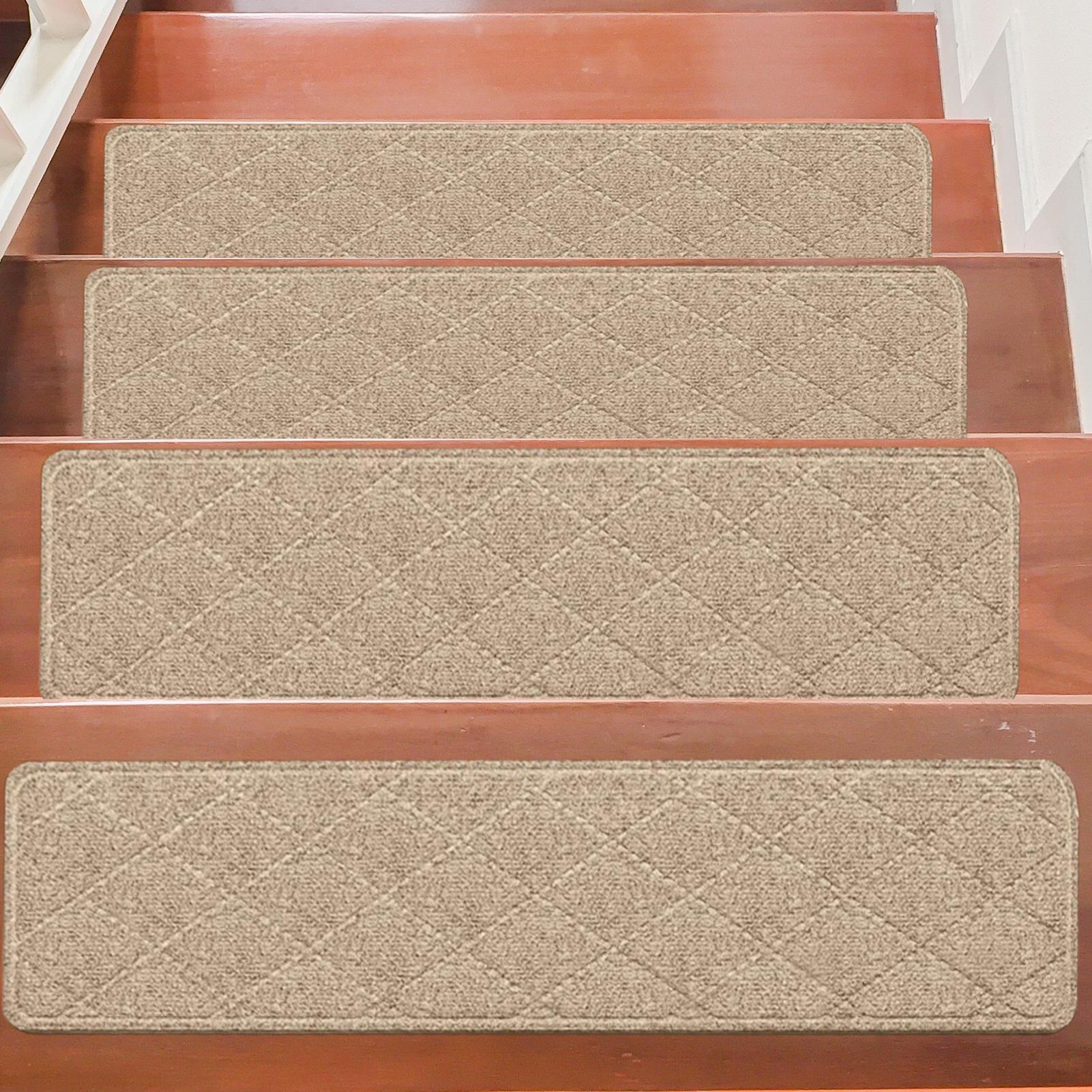 Stair Rugs 7 Pieces Adhesive T - Home Bathroom Rugs ulasan dan harga
