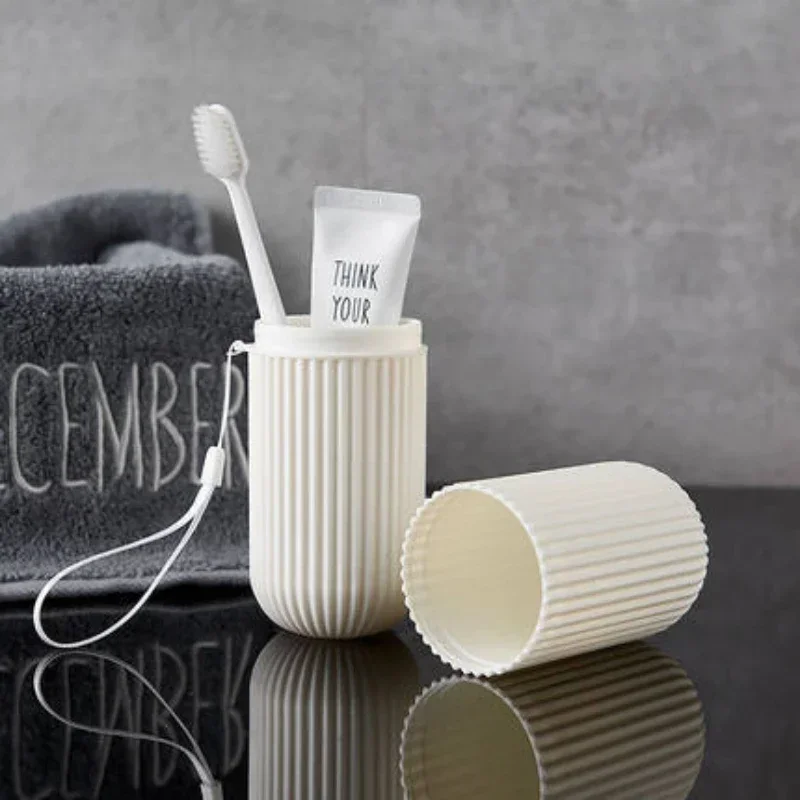 Travel Toothbrush Cup Box Roun - Home Bathroom Organizer ulasan dan harga