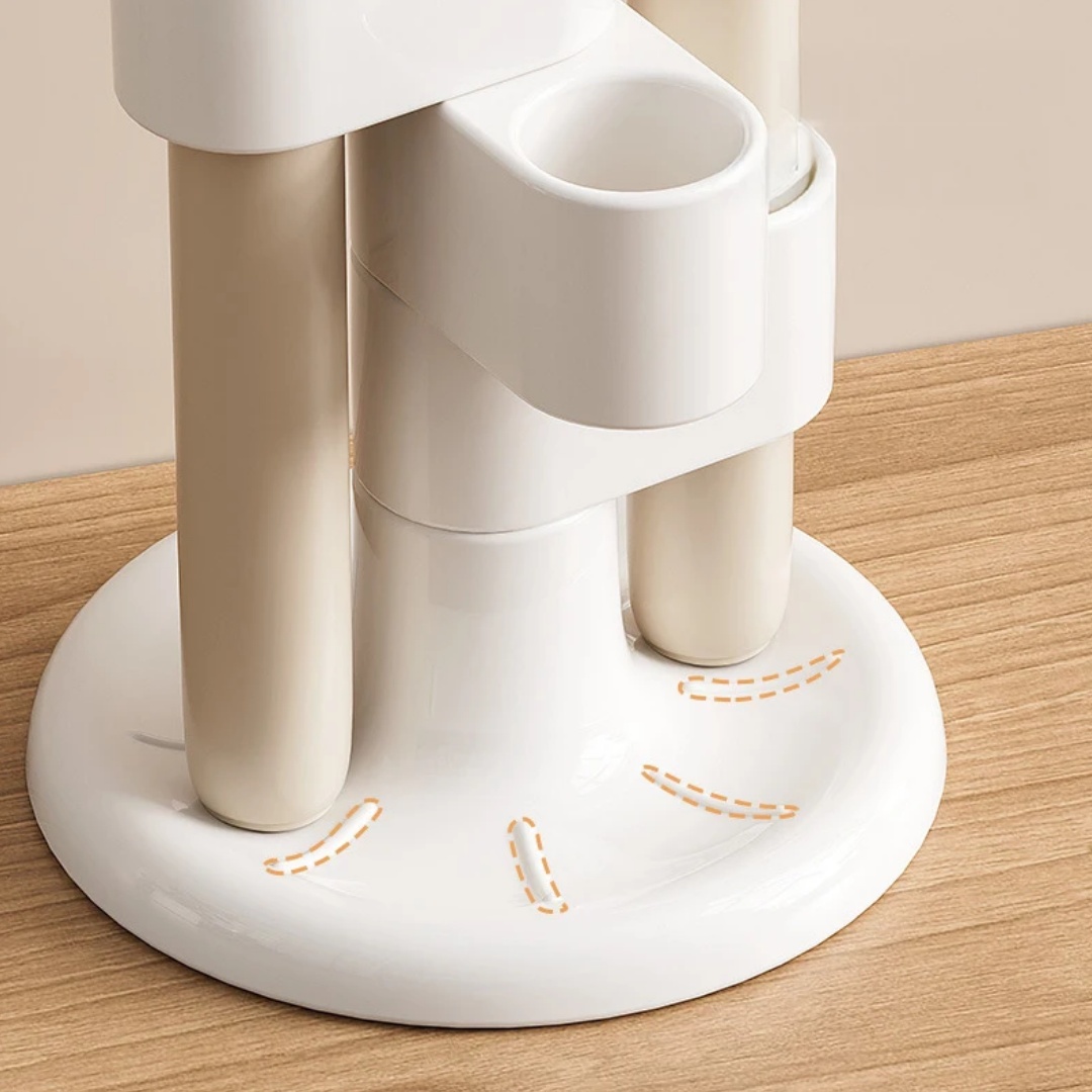 1pcs Rotating Toothbrush Holde - Home Bathroom Organizer ulasan dan harga