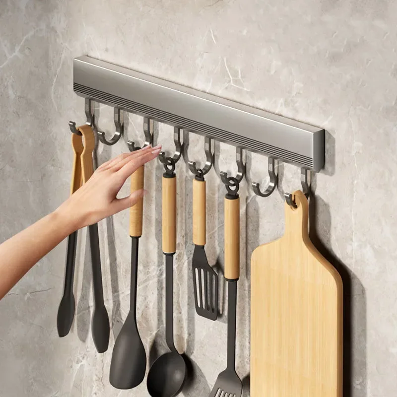 Aluminum Alloy Hooks Rack Wall - Robe Hook Adhesive ulasan dan harga