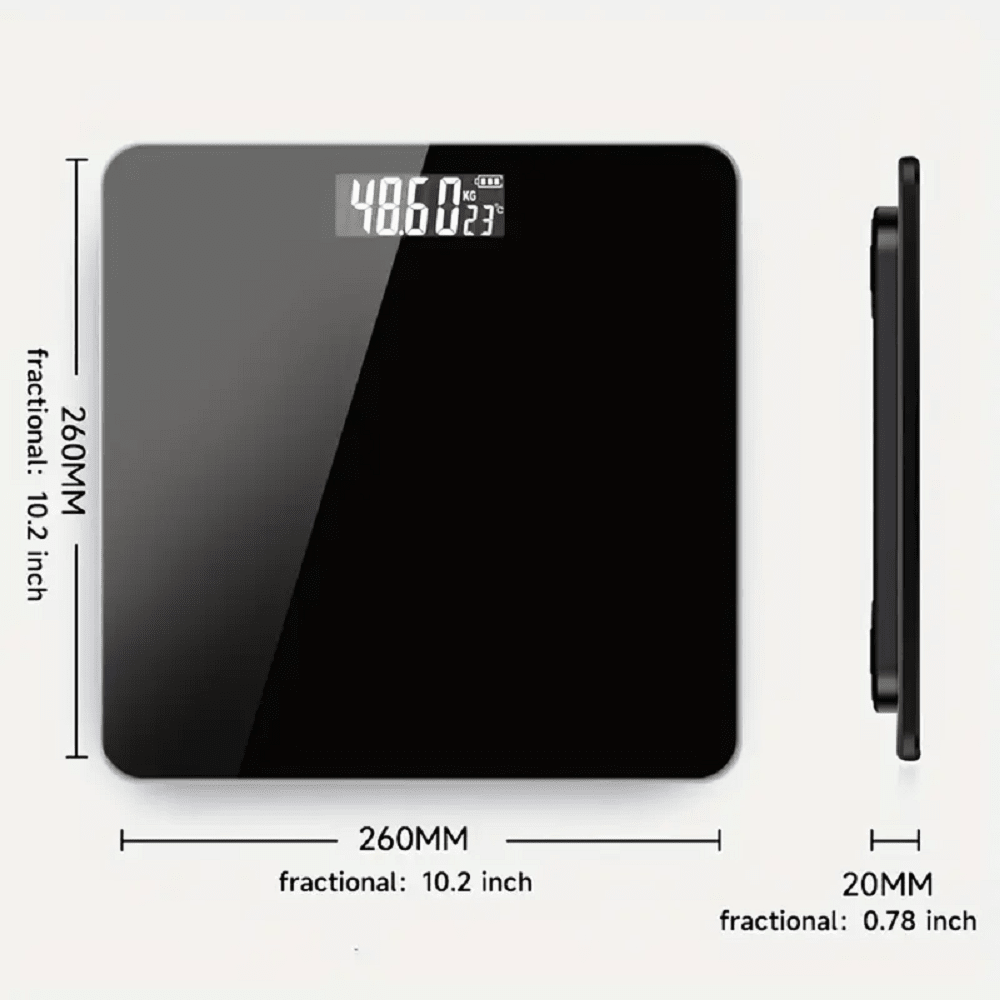1 Pc Digital Bathroom Scale, G - Home Bathroom Scales ulasan dan harga