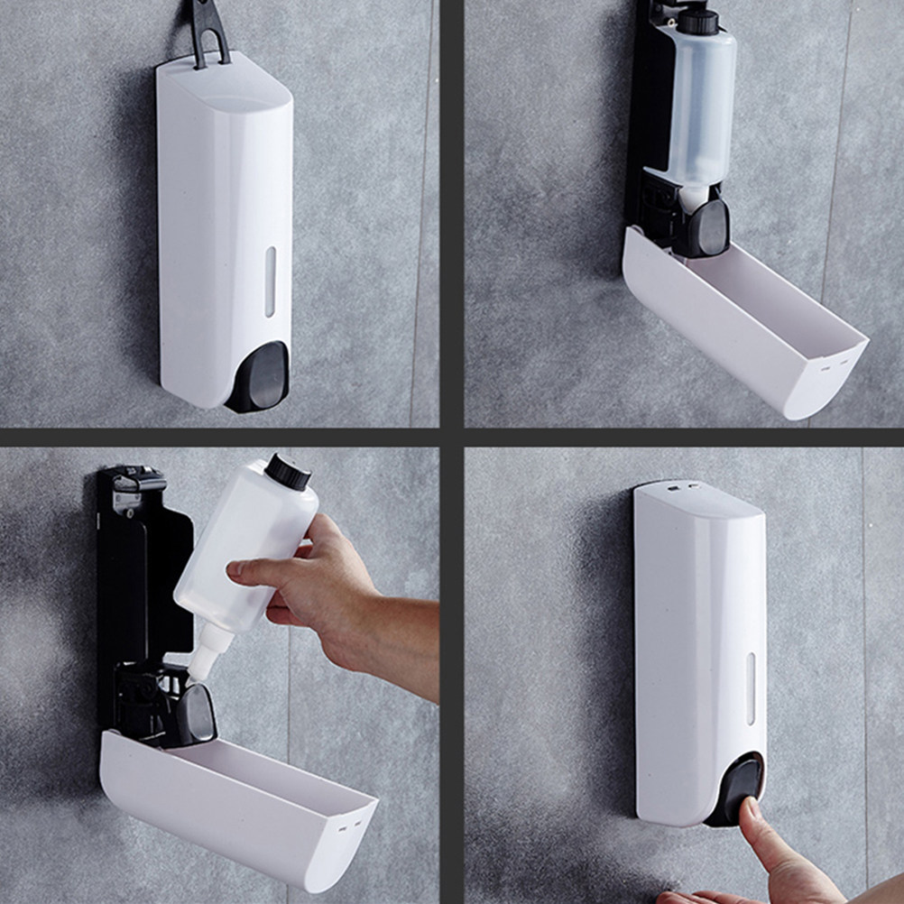 1Pcs Bathroom Wall Soap Dispen - Home Bathroom Wall Soap Dispenser ulasan dan harga