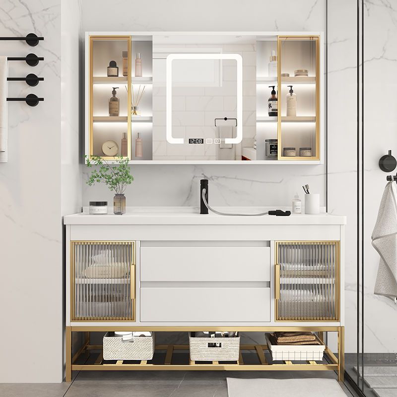 Bathroom Vanity Cabinets With  - Home Bathroom Organizer ulasan dan harga