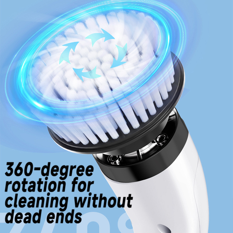 Cordless Household Spin Scrubb - Home Bathroom Products ulasan dan harga