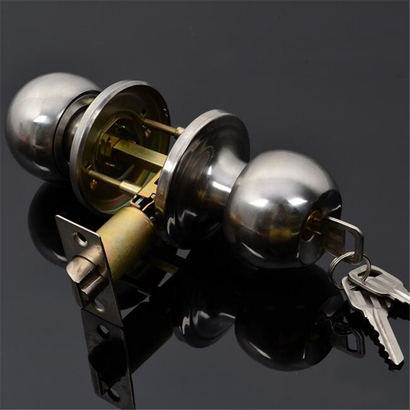 Round Ball Privacy Door Knob B - Home Bathroom Fittings ulasan dan harga