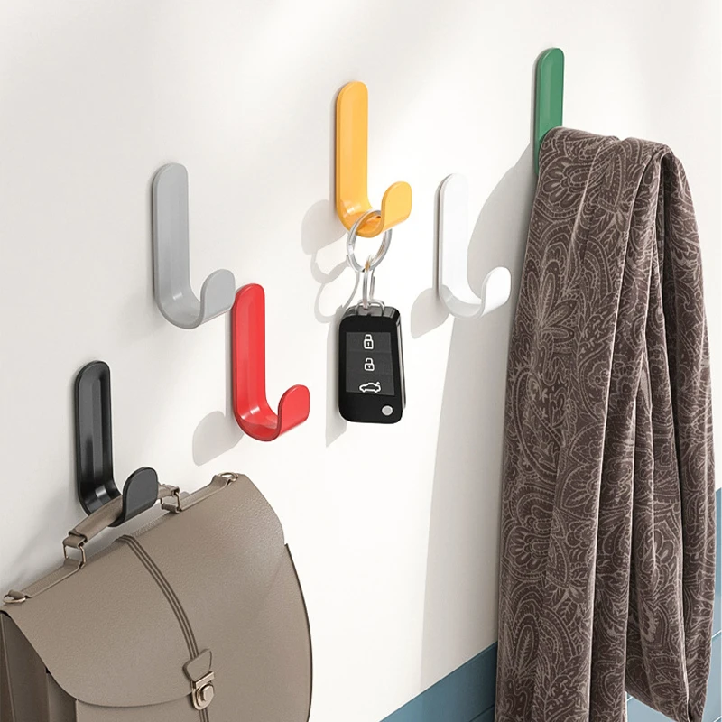 6Pcs Self Adhesive Single Robe - Robe Hook Adhesive ulasan dan harga