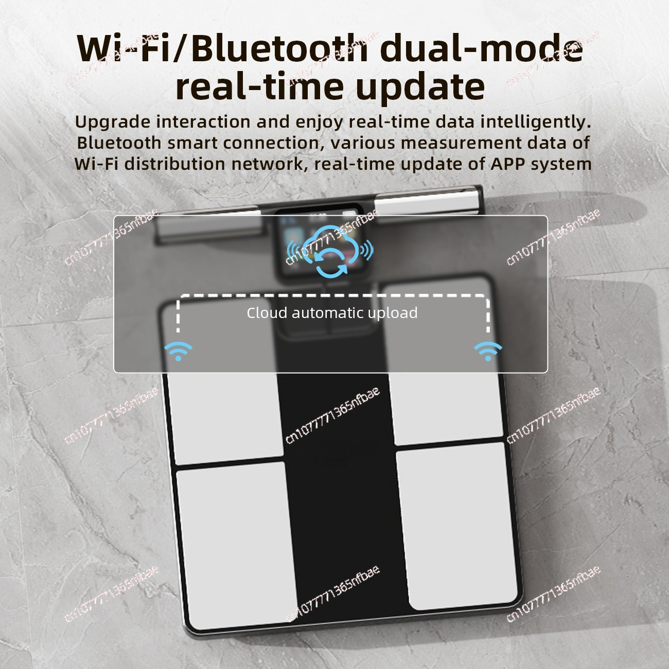8‑Electrode Smart Body Fat Sca - Home Bathroom Scales ulasan dan harga