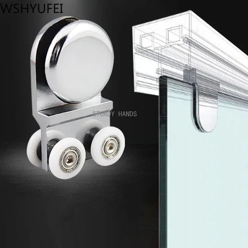 2 pcs/set Glass Sliding Door R - Home For Bathroom ulasan dan harga