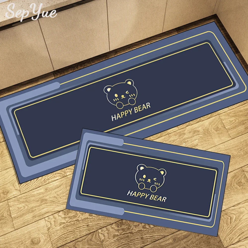 Non-slip Kitchen Carpets for L - Home Bathroom Rugs ulasan dan harga