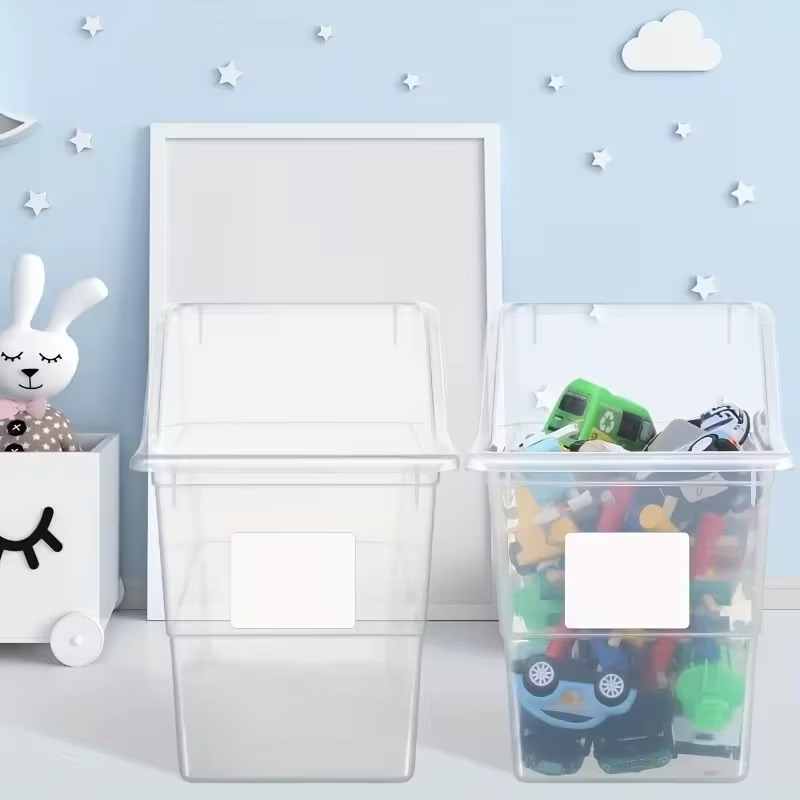 6-Pack Clear Plastic Storage B - Home Essentials Bathroom Organizer ulasan dan harga