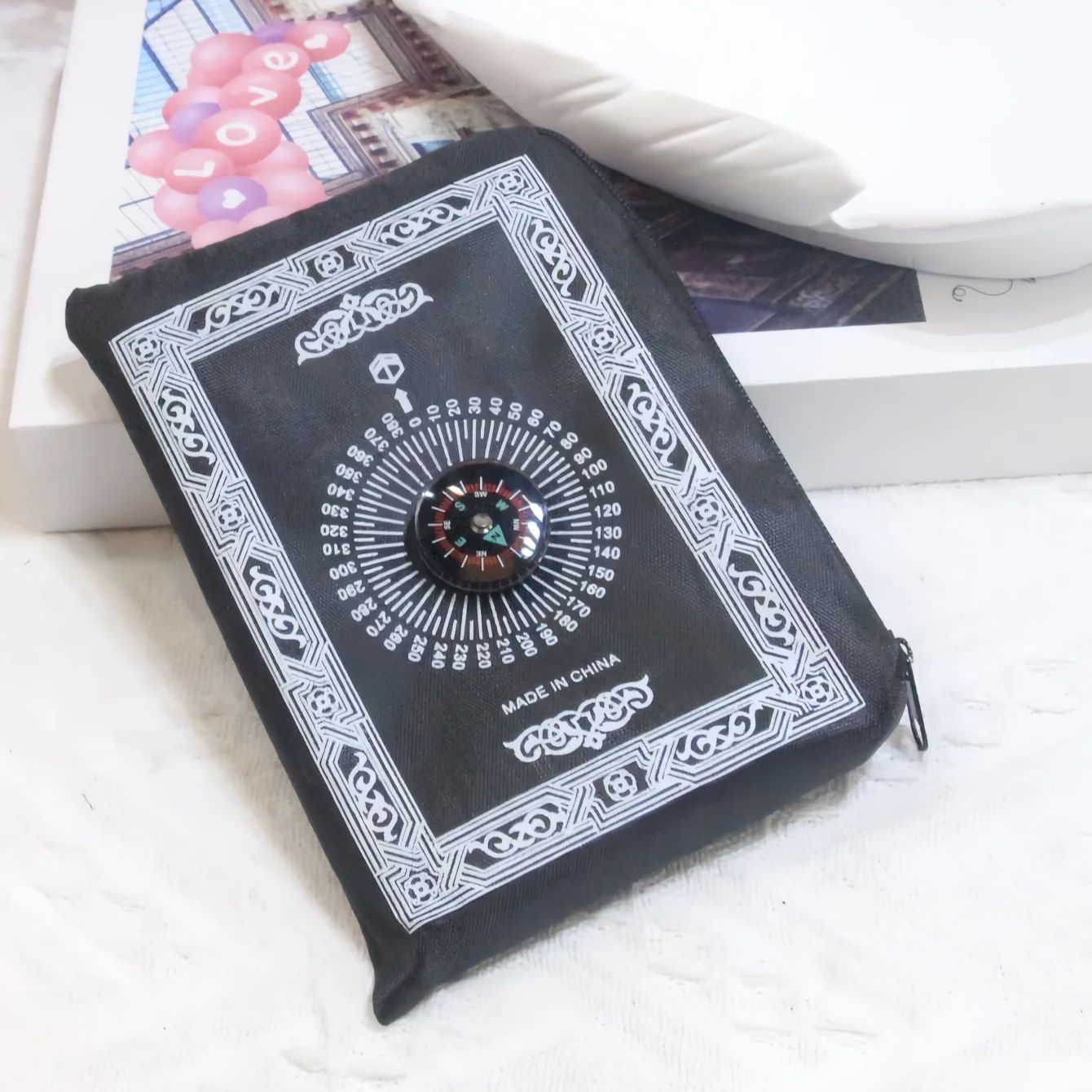 5pcs Portable Prayer Rug with  - Home Bathroom Rugs ulasan dan harga
