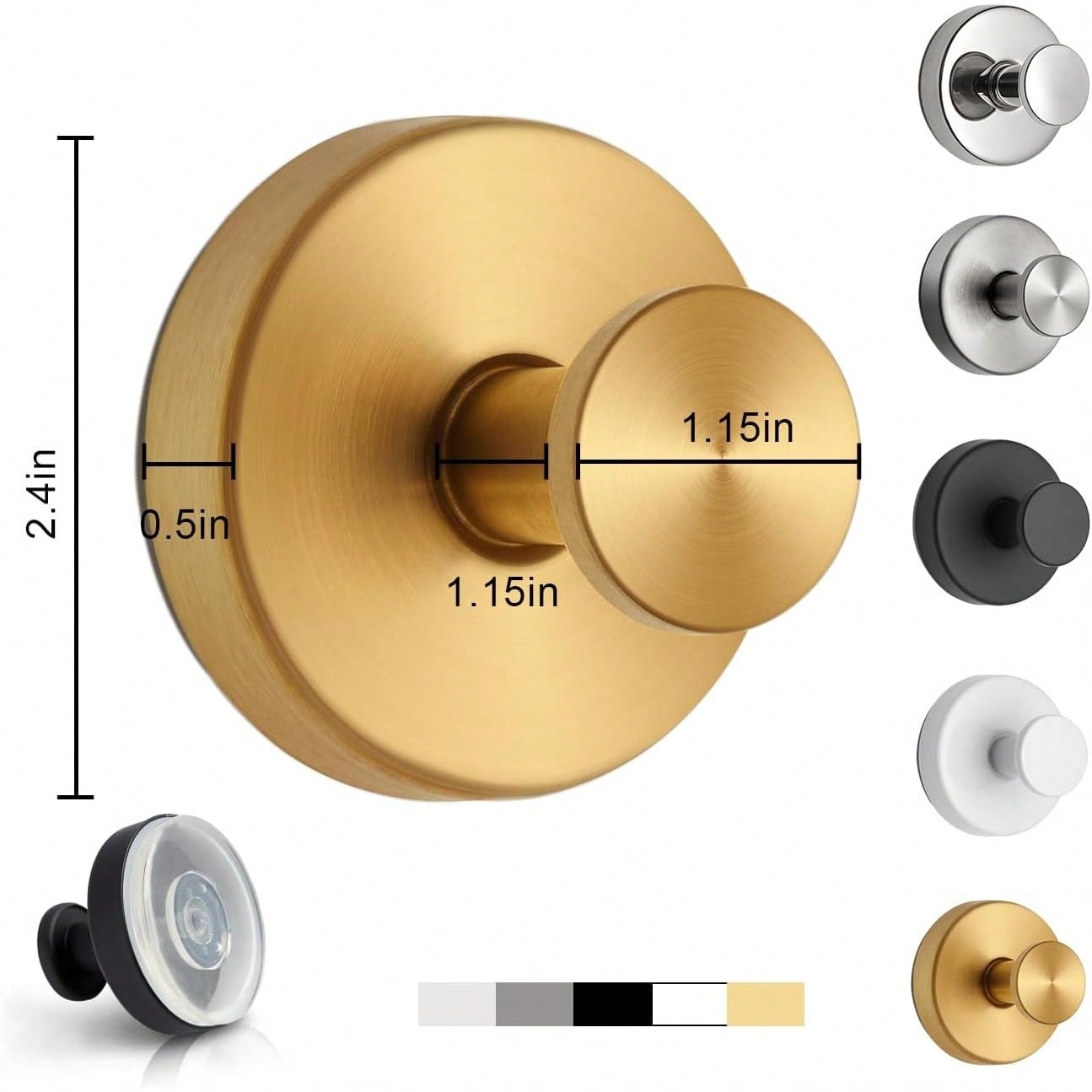 Suction Cup Hooks Hanging, Sho - Robe Hook Adhesive ulasan dan harga