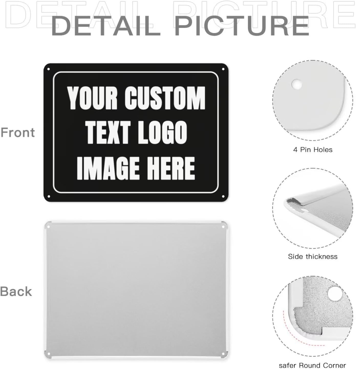 Custom Sign Personalized Metal - Home Design Bathroom ulasan dan harga