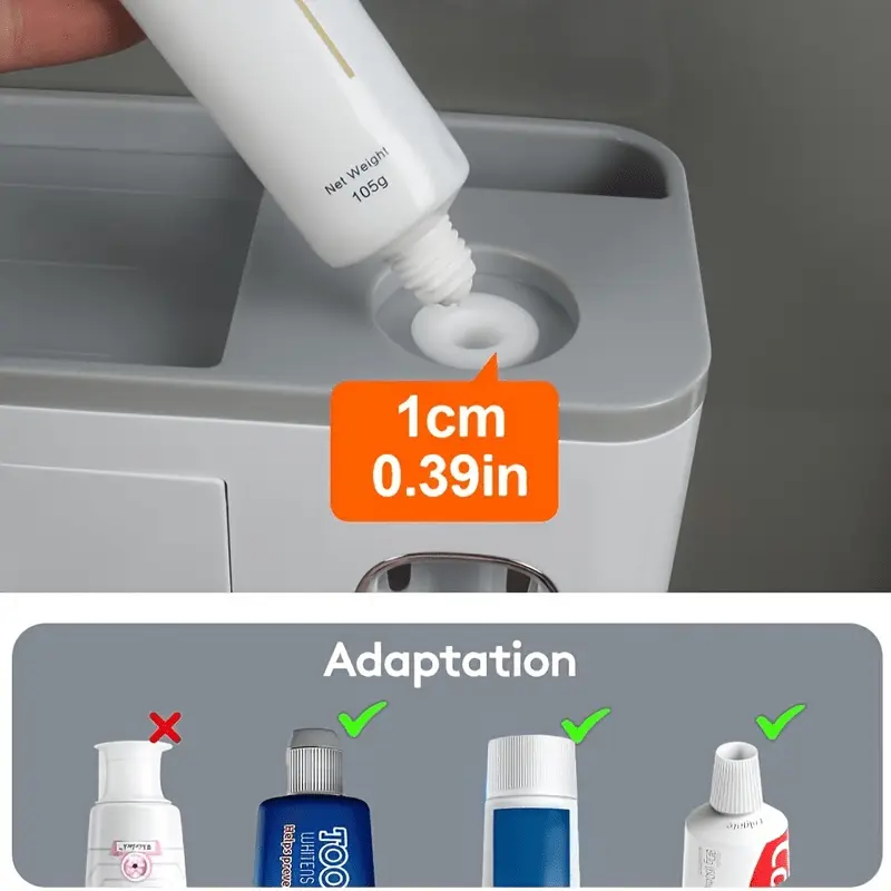 2-4 Cup Capacity Bathroom Toot - Home Essentials Bathroom Organizer ulasan dan harga