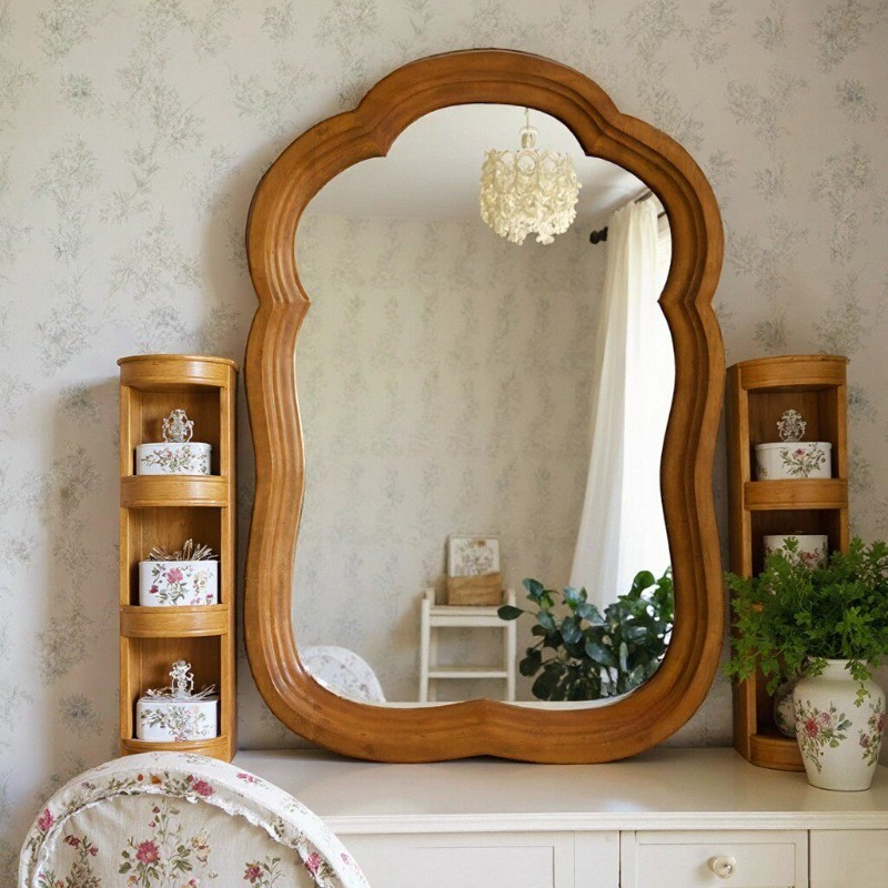 Makeup Dressing Table Mirror L - Home Living Bathroom Vanity ulasan dan harga