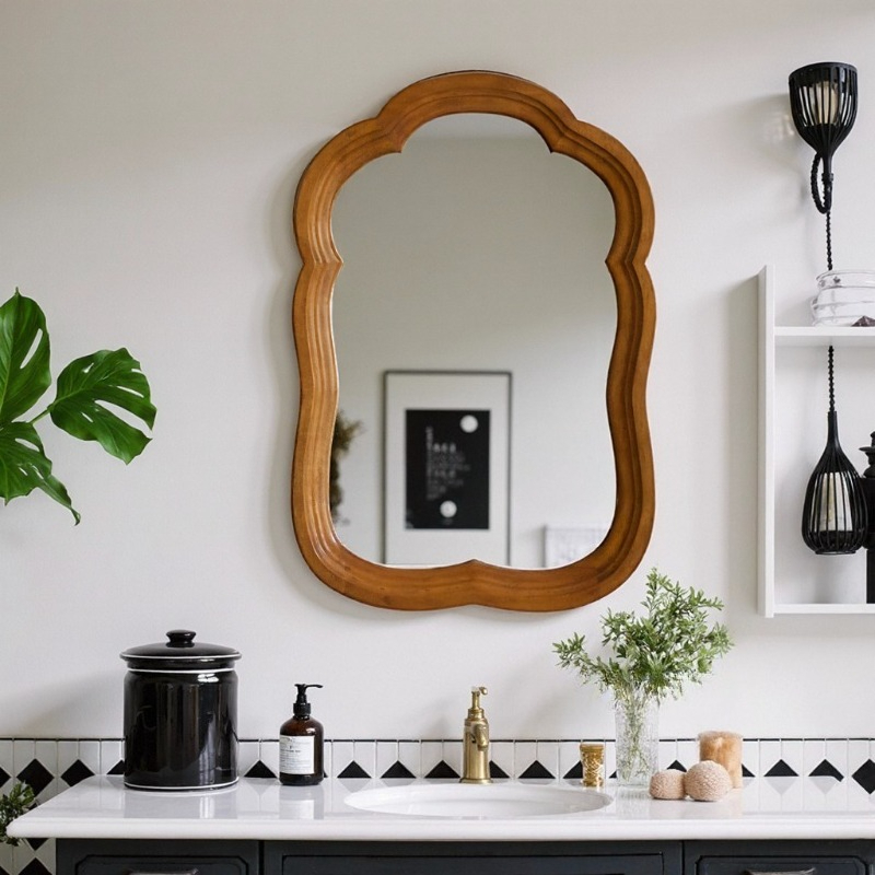 Makeup Dressing Table Mirror L - Home Living Bathroom Vanity ulasan dan harga