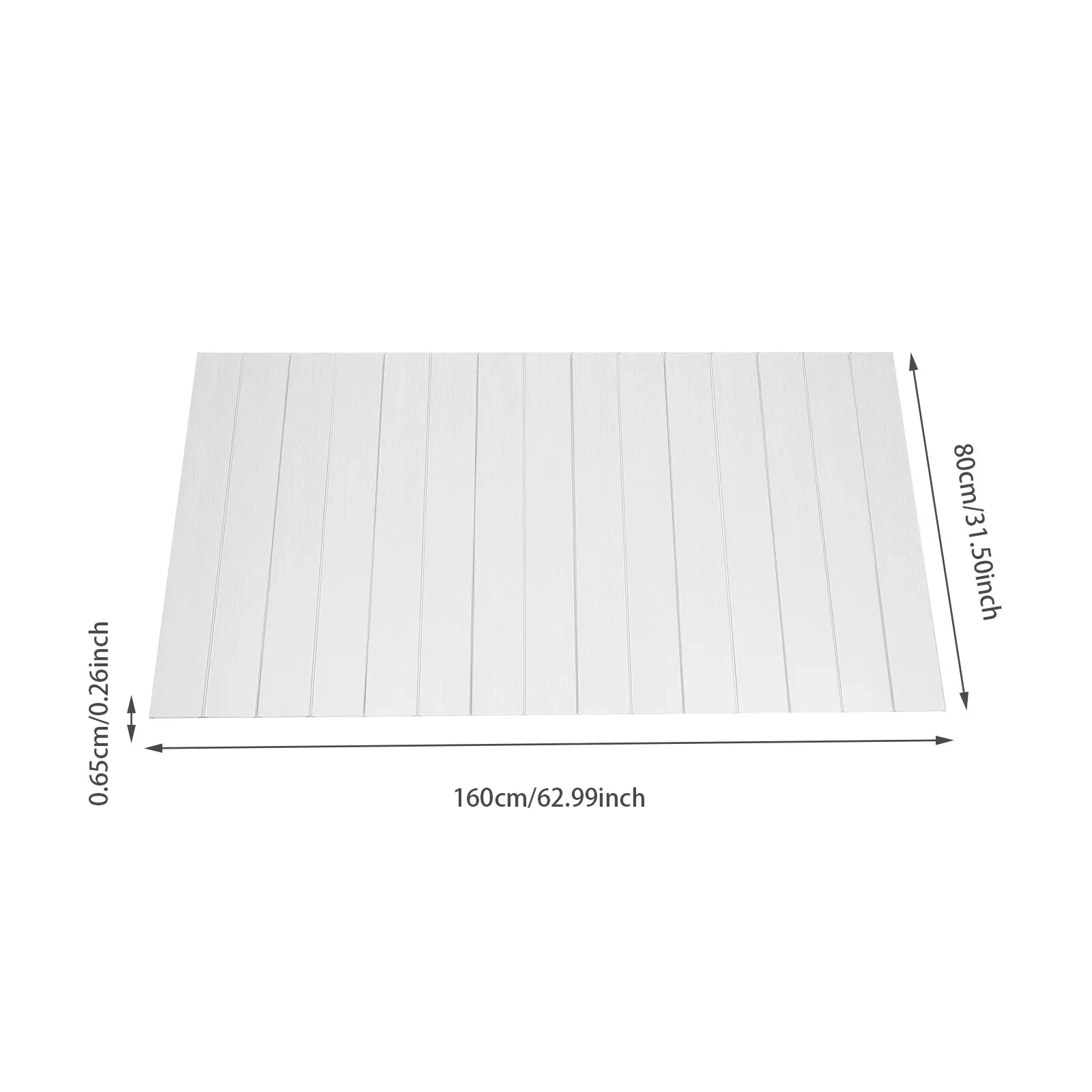 Folding Bathtub Cover White Wo - Home Bathroom Tub ulasan dan harga