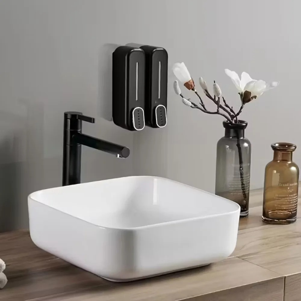 Wall Mounted Manual Soap Dispe - Home Center Bathroom Accessories ulasan dan harga