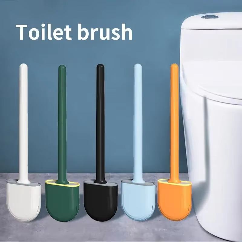 Detachable Toilet Brush with S - Home Bathroom Cleaning Kit ulasan dan harga
