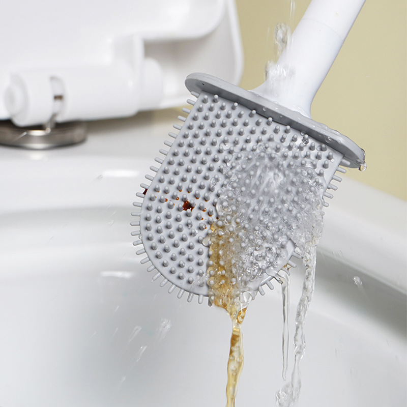Detachable Toilet Brush with S - Home Bathroom Cleaning Kit ulasan dan harga