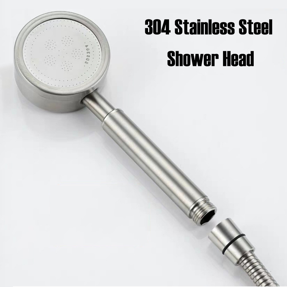 304 Stainless Steel Shower Hea - Home Center Bathroom Accessories ulasan dan harga