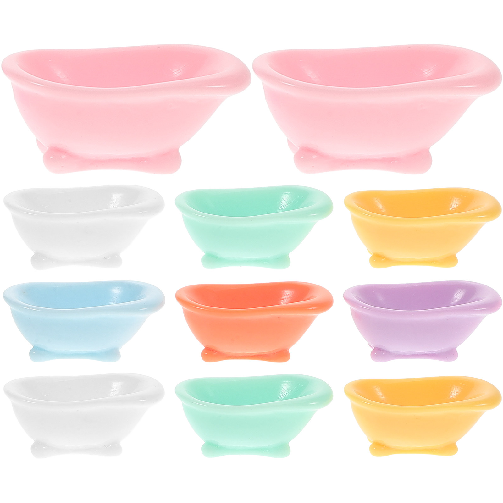 12Pcs Miniature Dollhouse Bath - Home Bathroom Tub ulasan dan harga