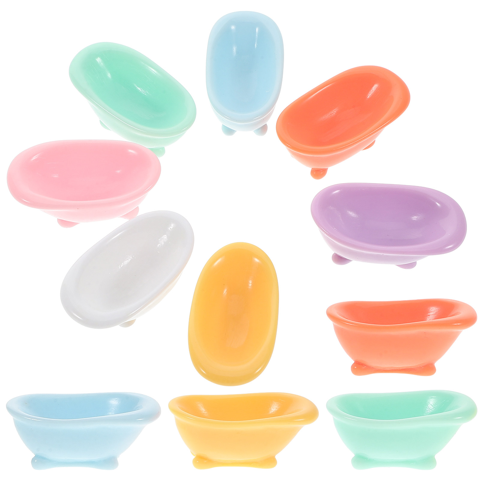 12Pcs Miniature Dollhouse Bath - Home Bathroom Tub ulasan dan harga