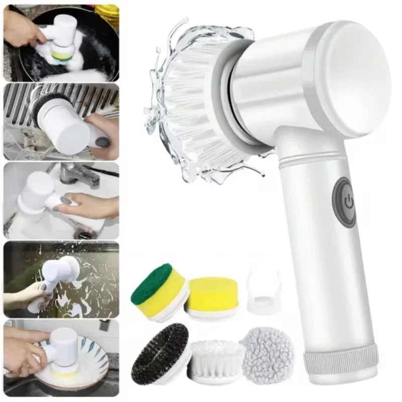 Electric Power Spin Scrubber 5 - Home Bathroom Products ulasan dan harga