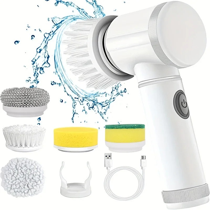 Electric Power Spin Scrubber 5 - Home Bathroom Products ulasan dan harga