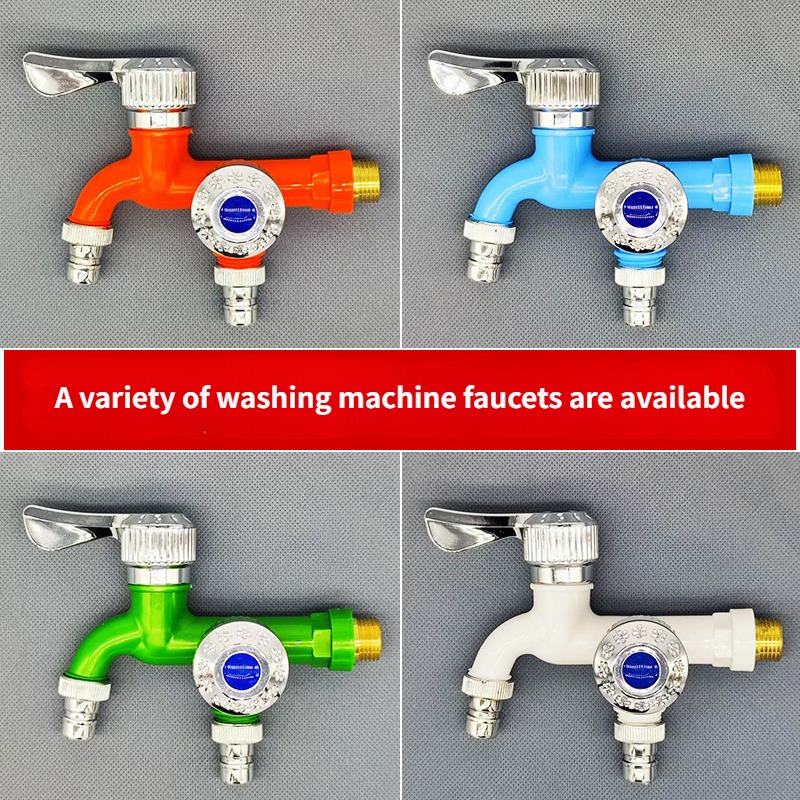 Faucet Double Outlet Dual Cont - Home Bathroom Fittings ulasan dan harga