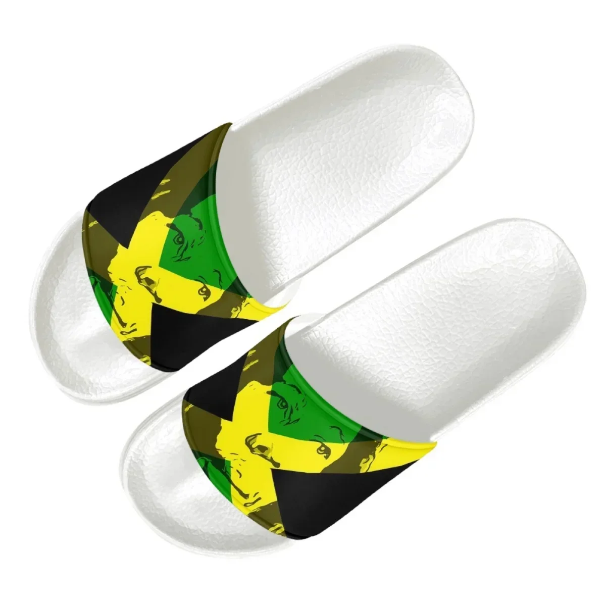 Jamaica Flag Art Design Print  - Home Design Bathroom ulasan dan harga