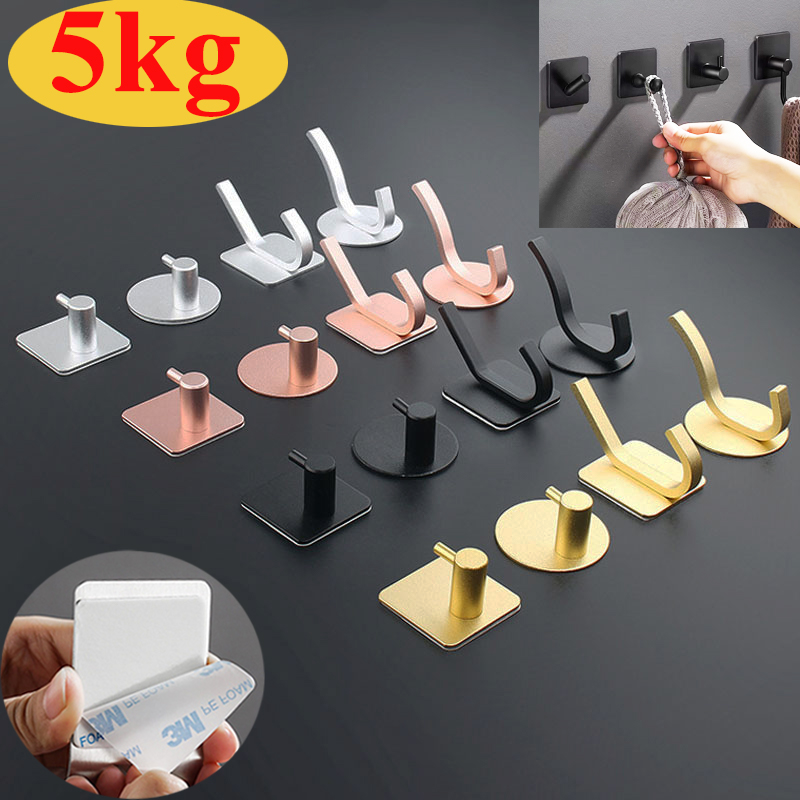 Multi-purpose Wall Hook Door K - Robe Hook Adhesive ulasan dan harga