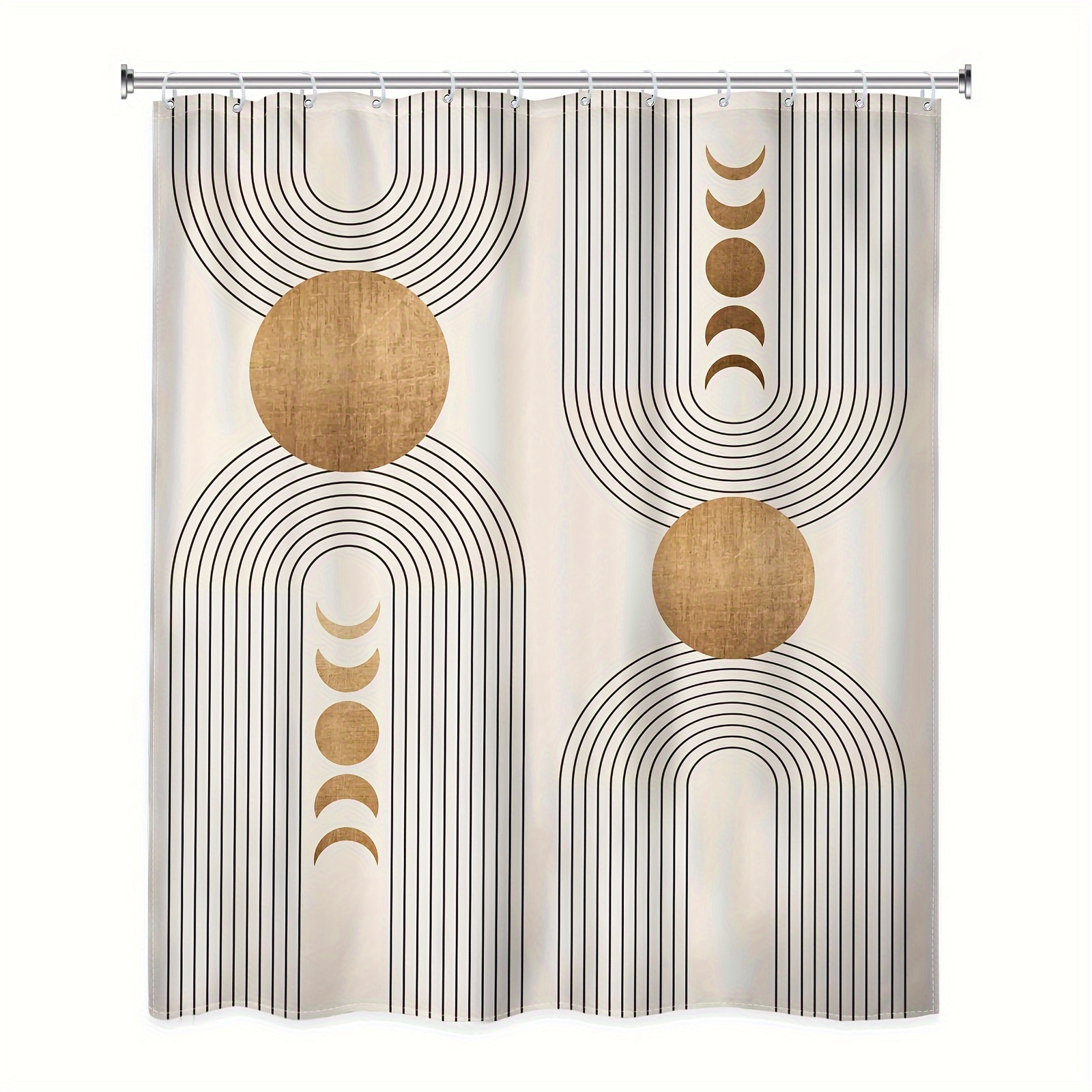 Shower Curtain Bath Curtains 7 - Home Bathroom Tub ulasan dan harga