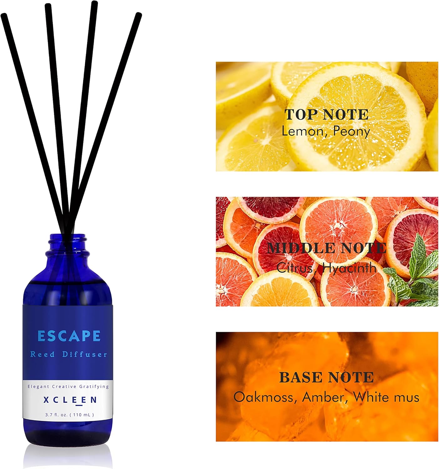 Reed Diffuser Set 3.7oz, Home  - Home Bathroom Products ulasan dan harga