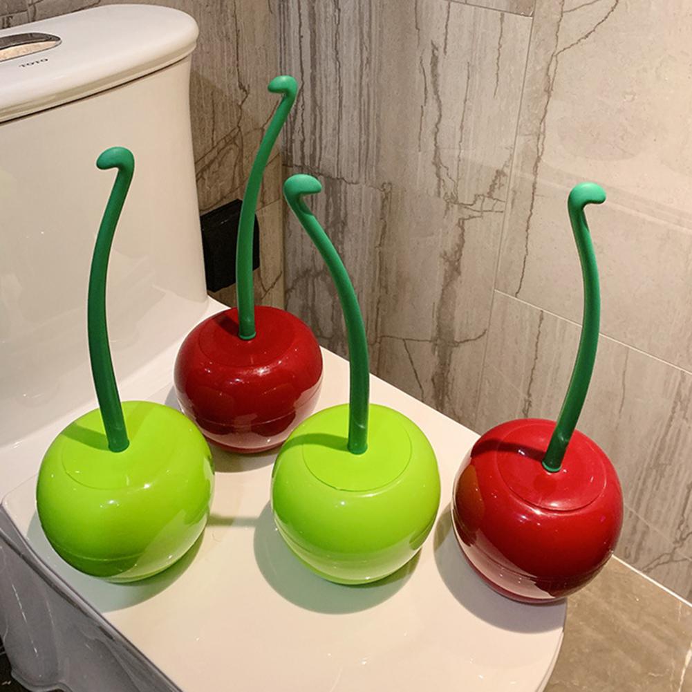 Toilet Brush Set with Base Che - Home Bathroom Cleaning Kit ulasan dan harga