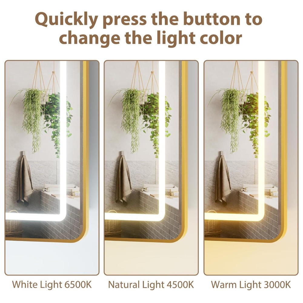 Led Medicine Cabinet with Mirr - Home Living Bathroom Vanity ulasan dan harga