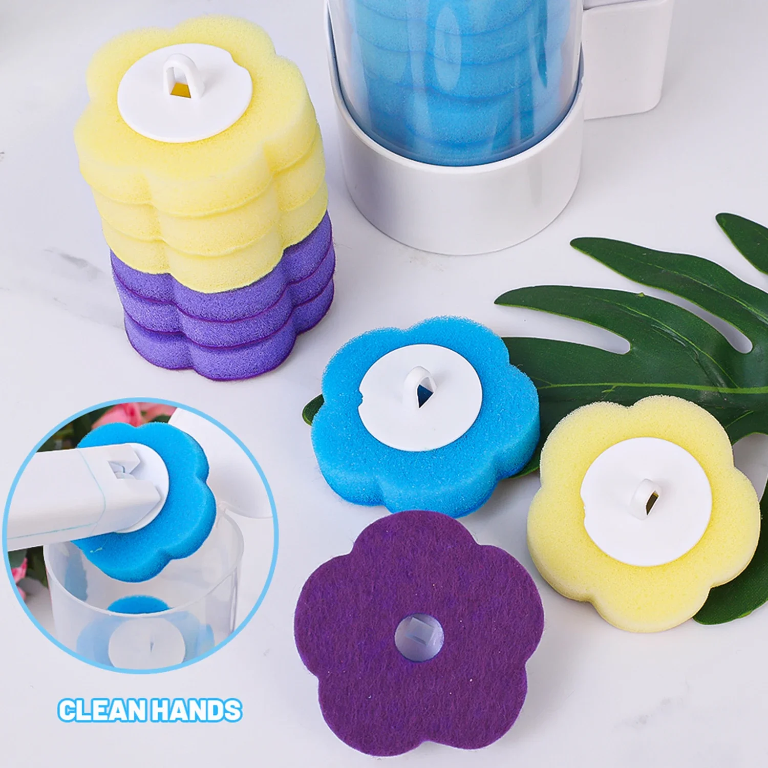 6/60pcs Disposable Replacement - Home Bathroom Cleaning Kit ulasan dan harga